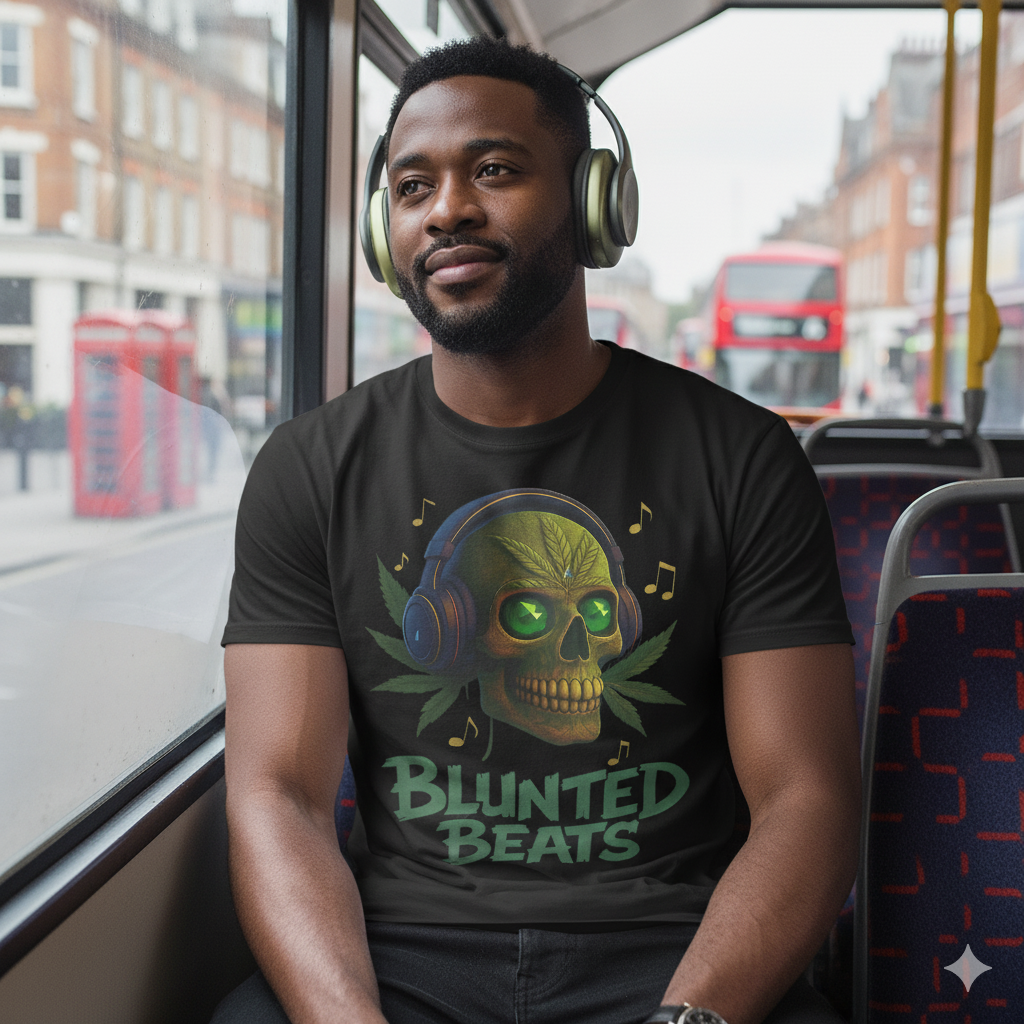 Aether Peak - Blunted Beats - Rest in Beats Tee