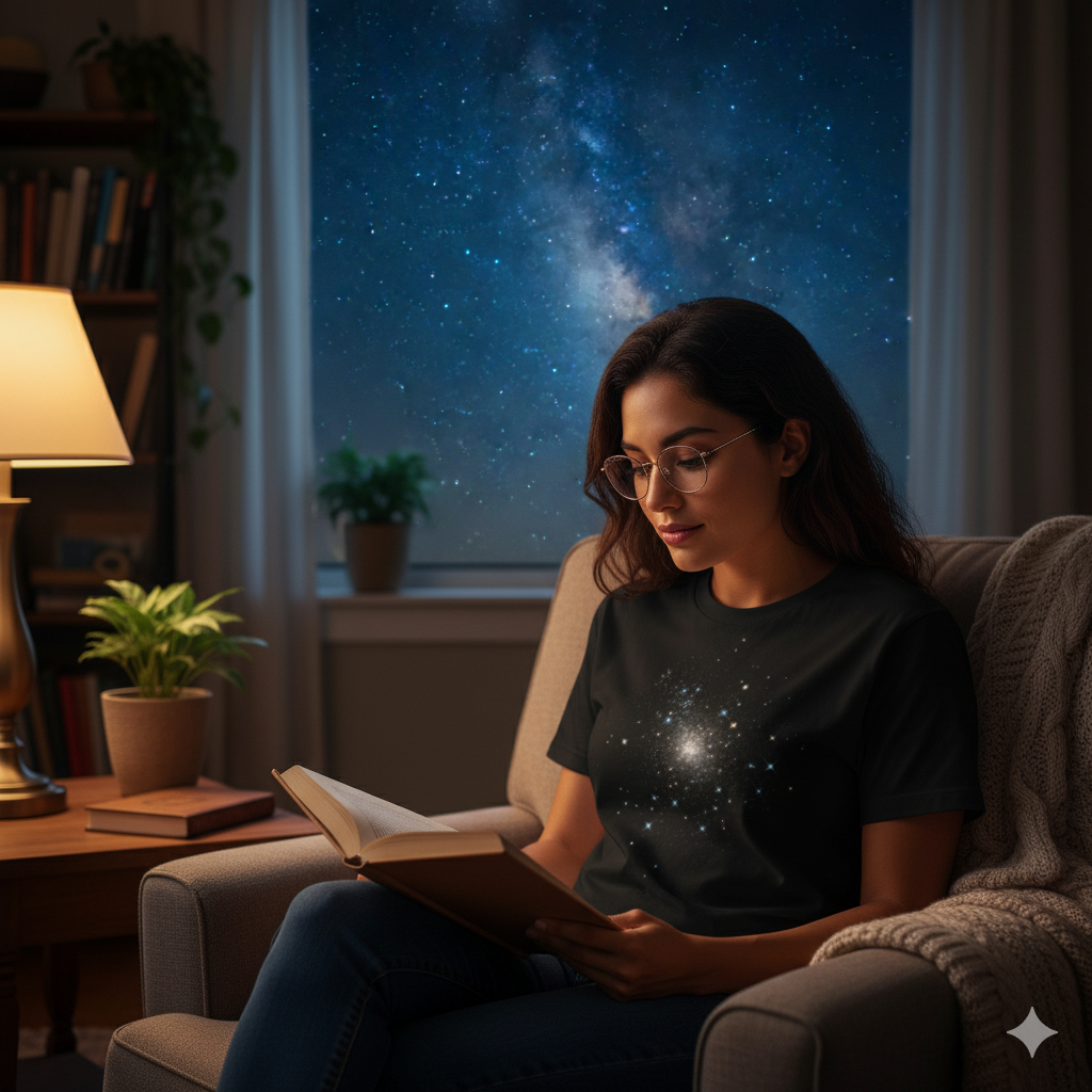 Aether Peak - Starry Sky - Organic Cotton Tee
