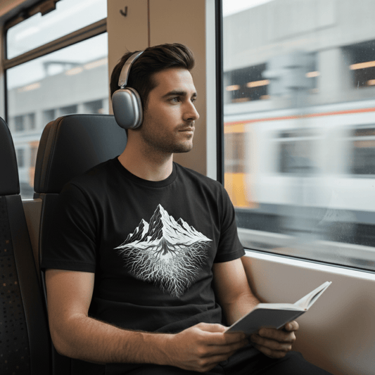 Aether Peak | The Roots Organic Cotton T-Shirt (Dark) - aetherpeak.co.ukAether Peak | The Roots Organic Cotton T-Shirt (Dark)