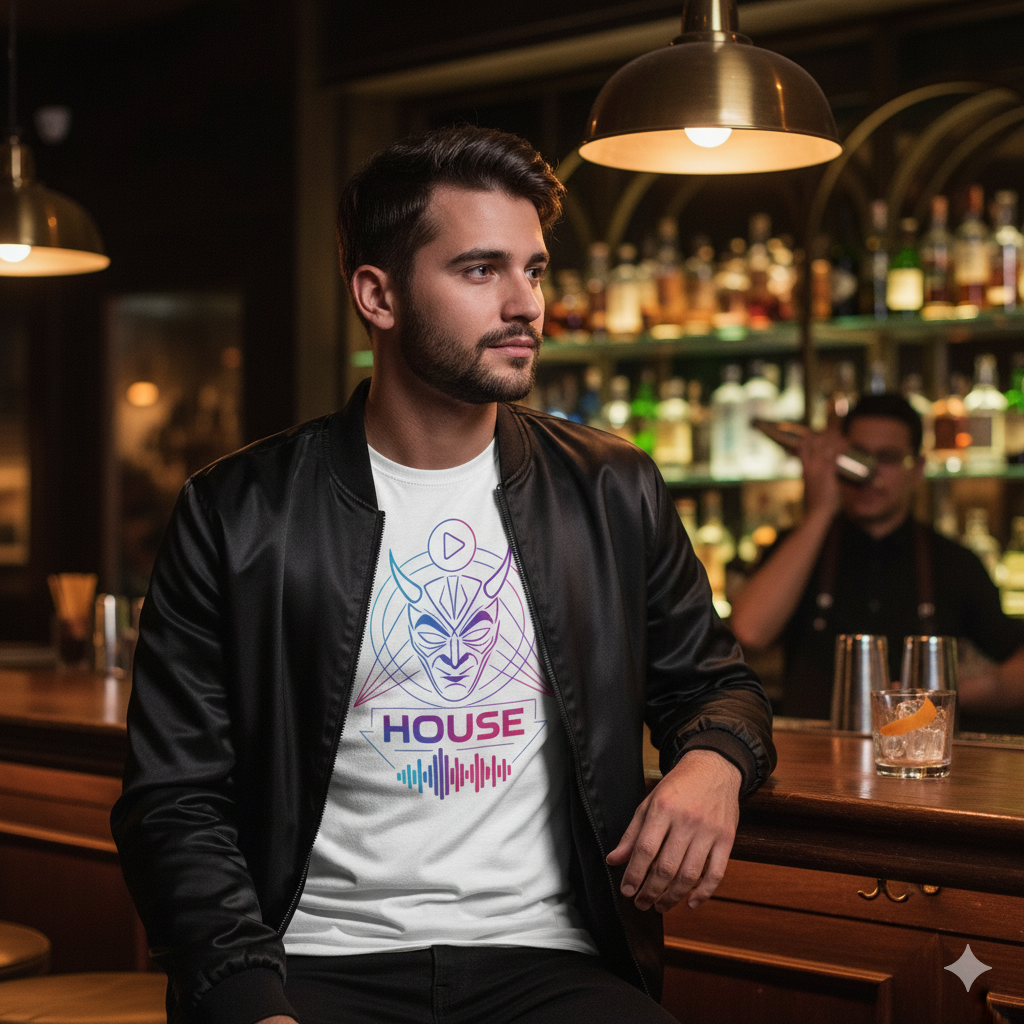 Music Is Life: Let’s Play - House Devil Tee