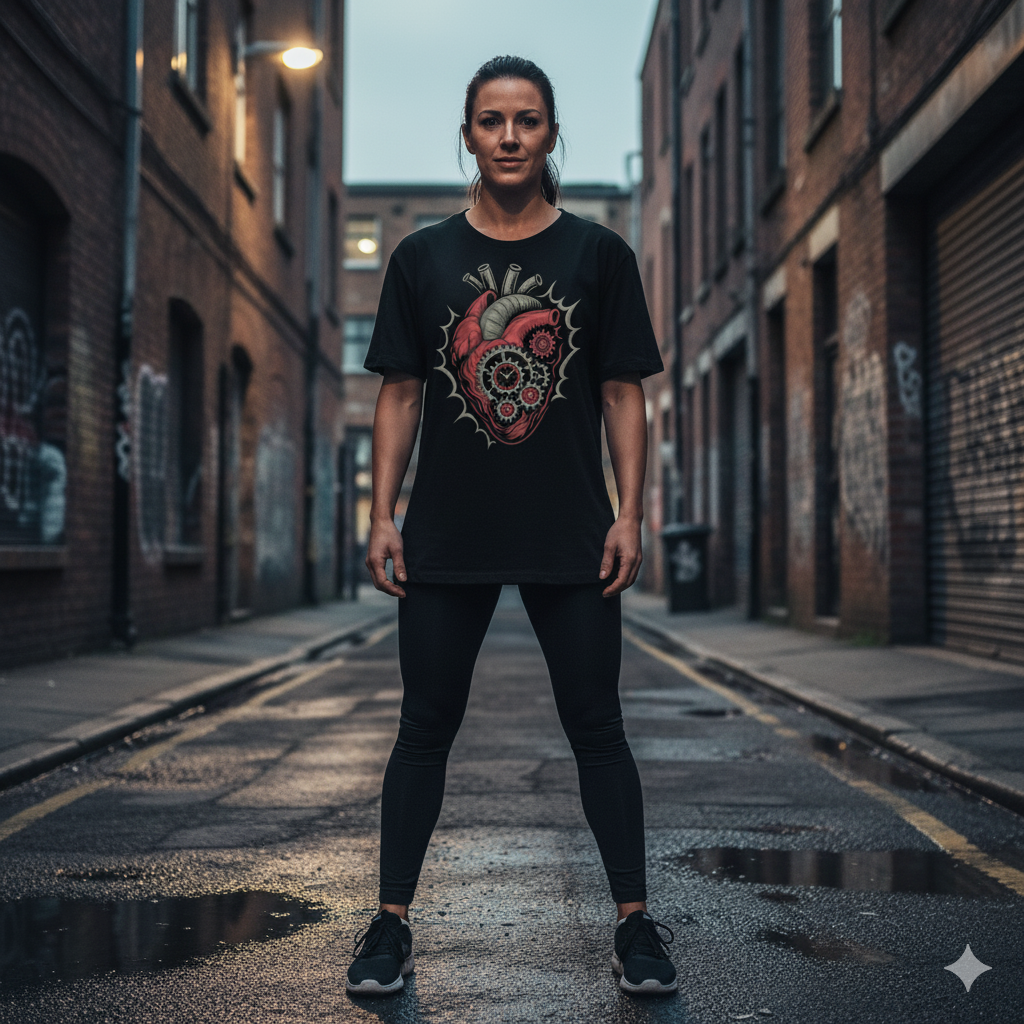 Aether Peak - Tick Tock Don't Stop - Organic Cotton Tee