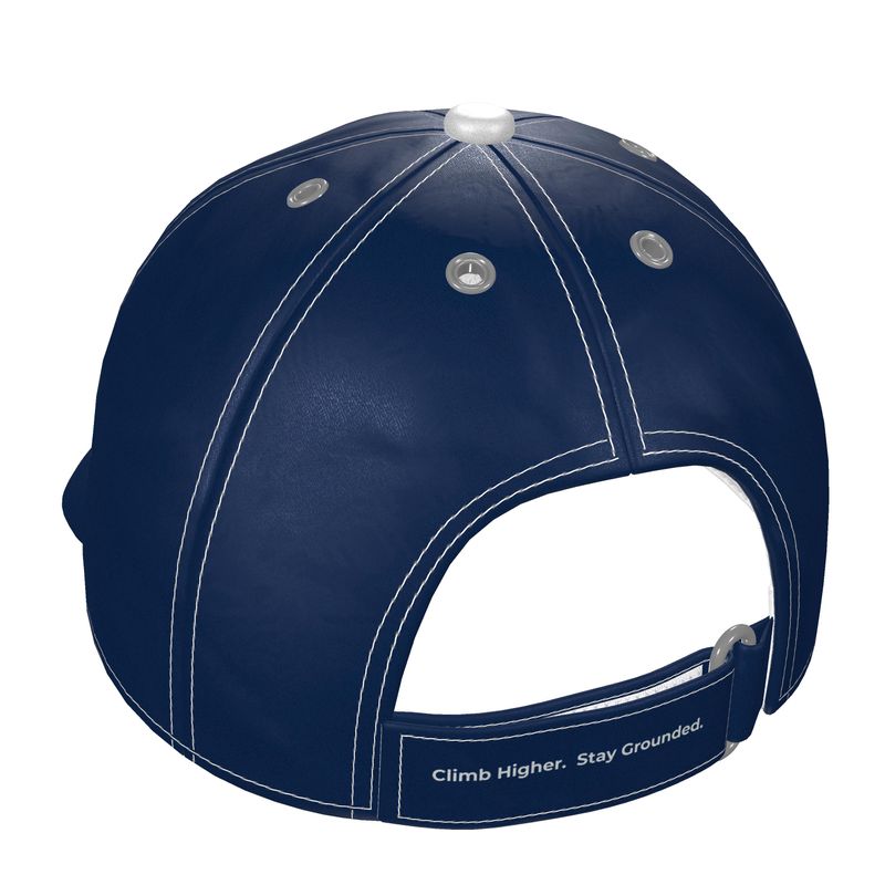 Aether Peak | The Zenith Satin Baseball Cap French Navy