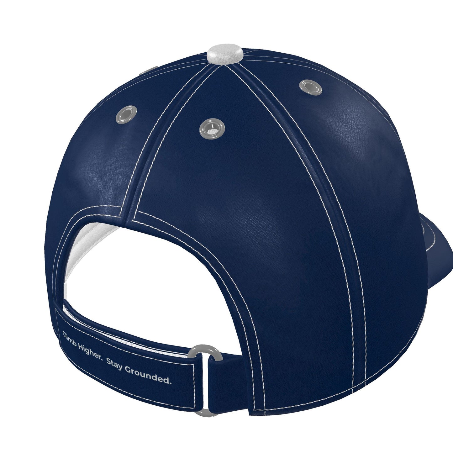 Aether Peak | The Zenith Satin Baseball Cap French Navy