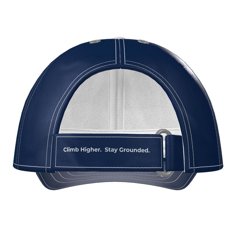 Aether Peak | The Zenith Satin Baseball Cap French Navy