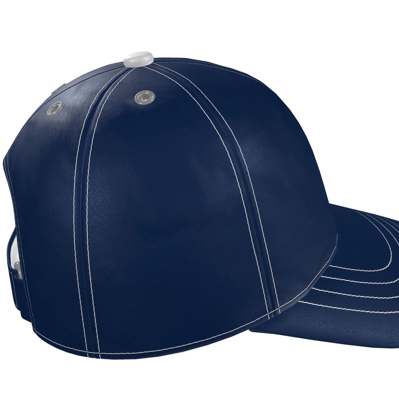 Aether Peak | The Zenith Satin Baseball Cap French Navy