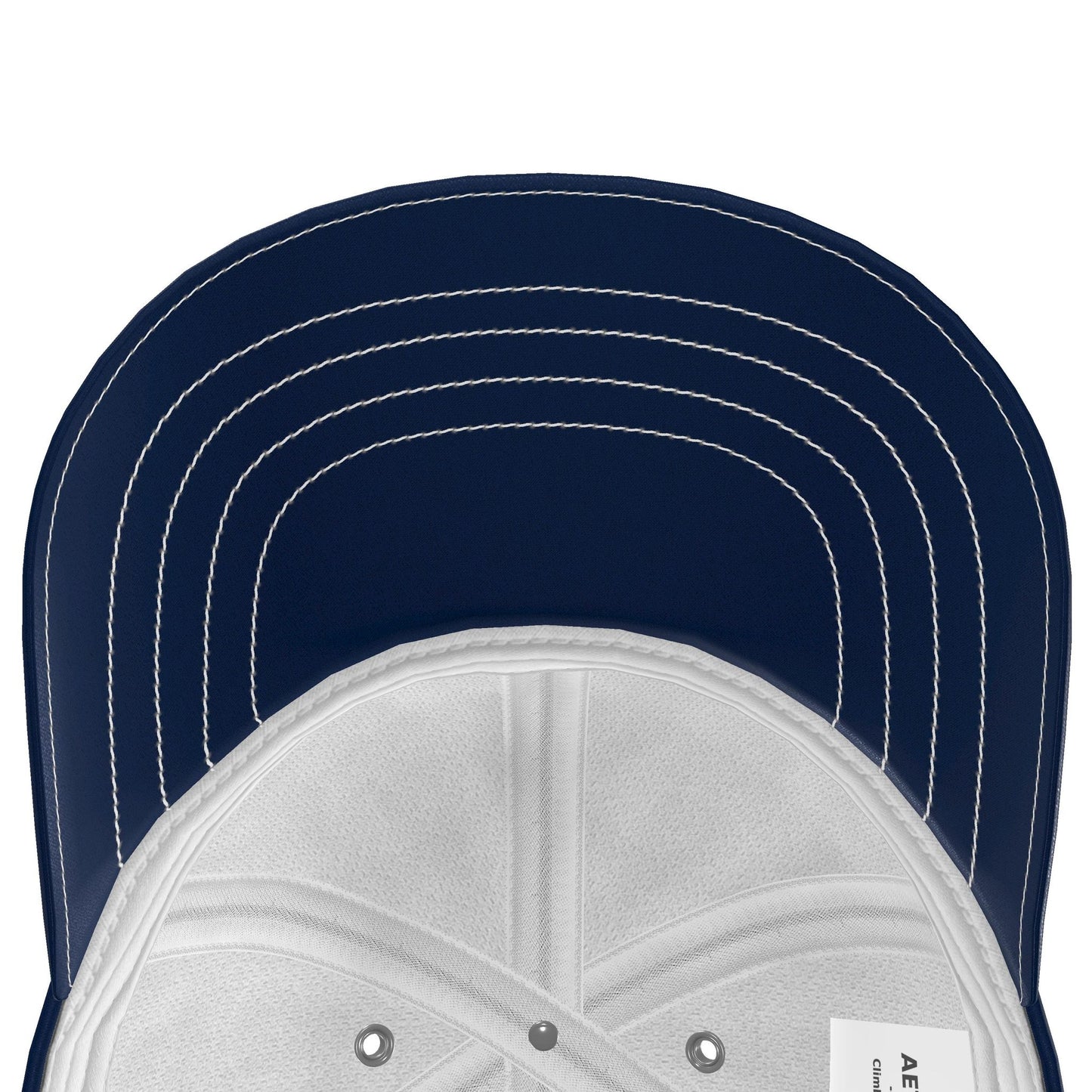 Aether Peak | The Zenith Satin Baseball Cap French Navy