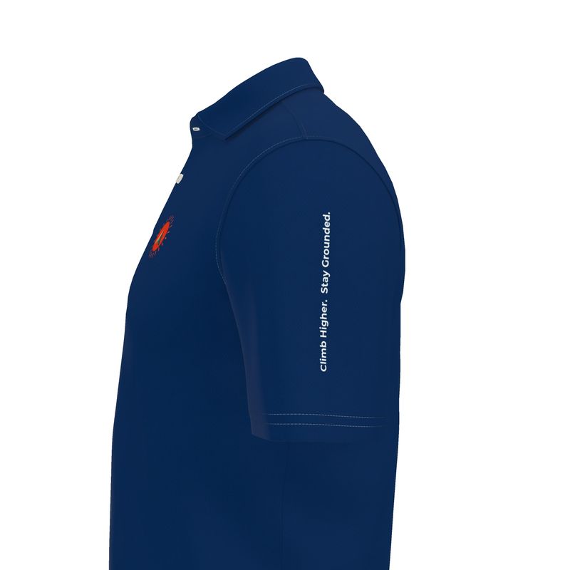 Aether Peak | Men's Polo Shirt | French Navy