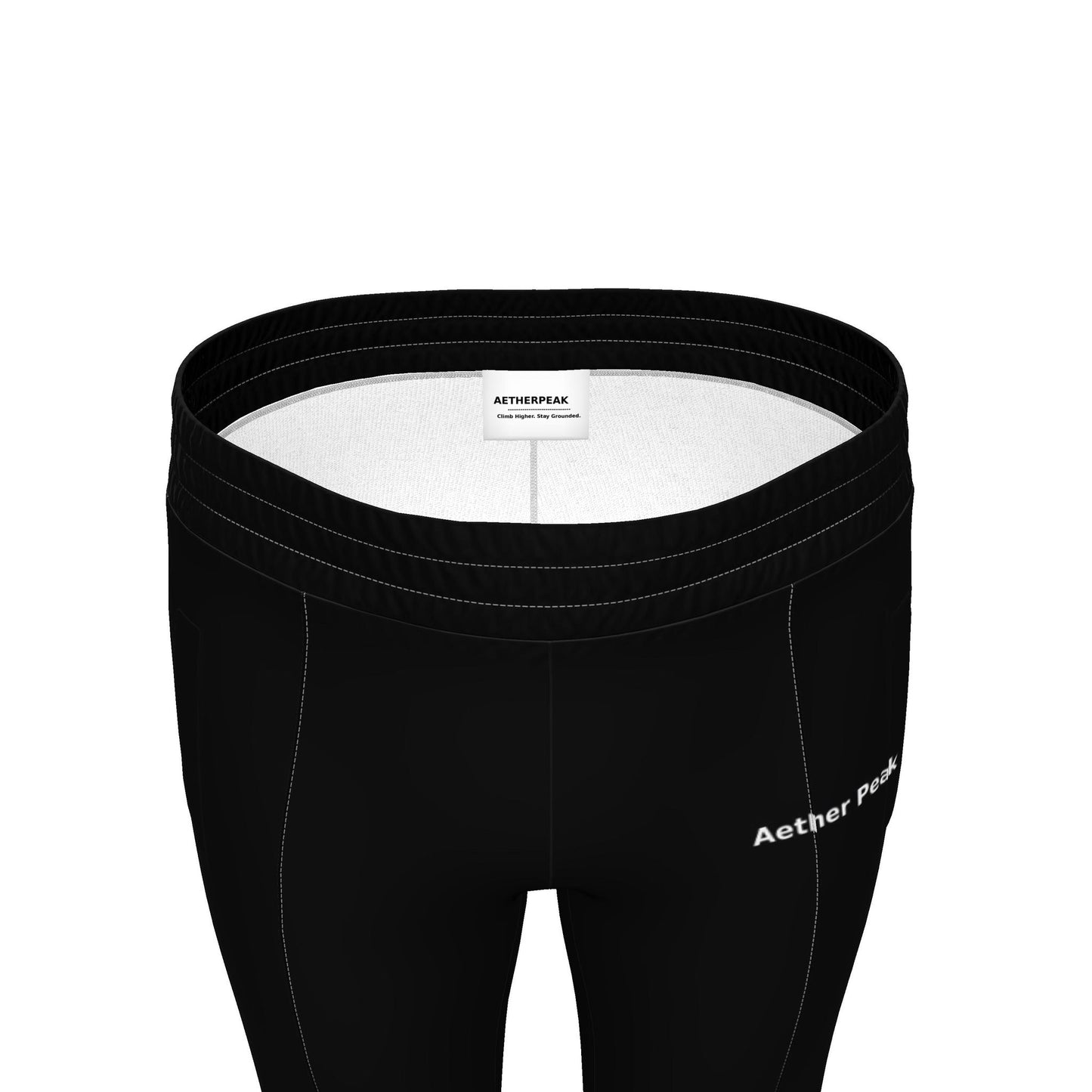 Aether Peak | The Zenith Mens Tracksuit Trousers | Black