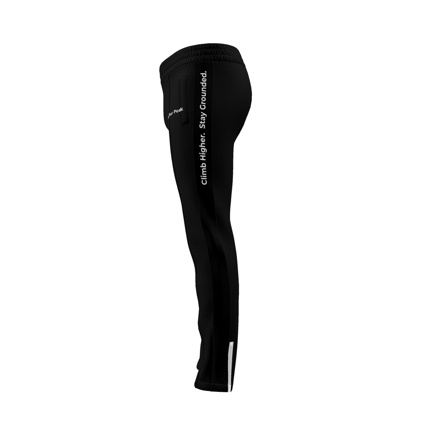 Aether Peak | The Zenith Mens Tracksuit Trousers | Black