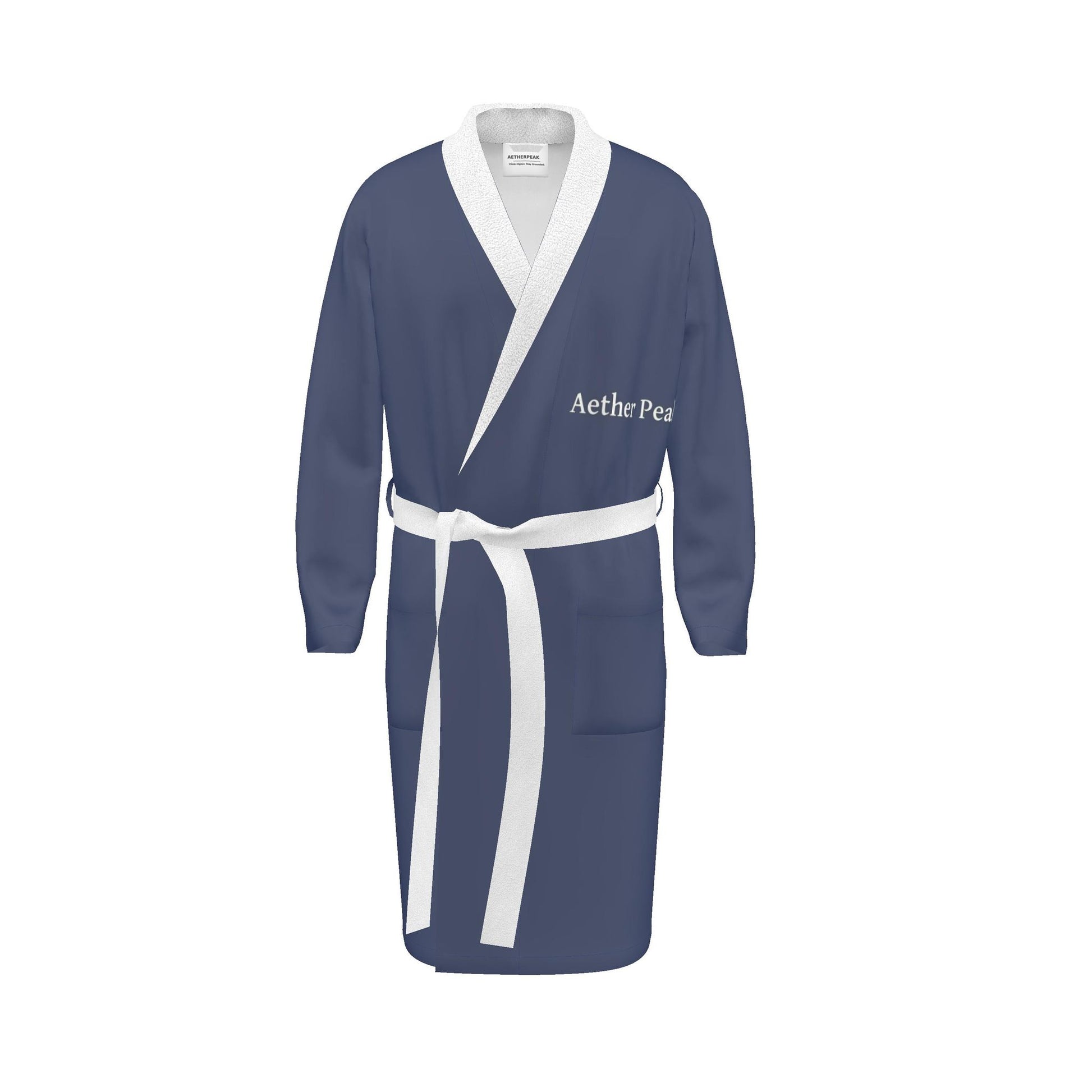 Aether Peak | Dressing Gown | French Navy