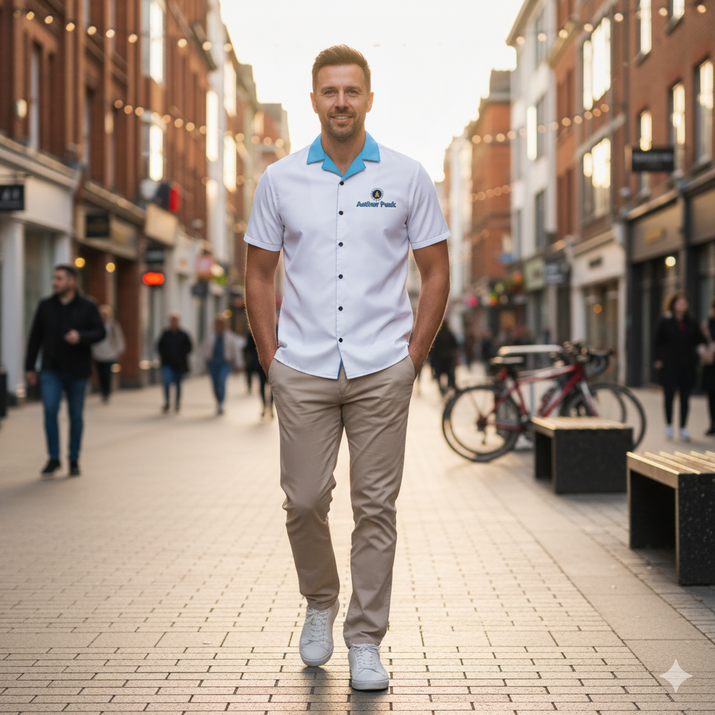 Aether Peak - Casual White Shirt