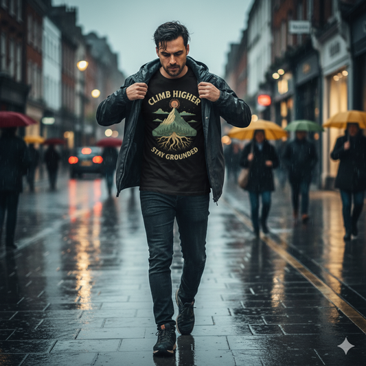 Aether Peak - Higher Ground - Organic Cotton T-Shirt