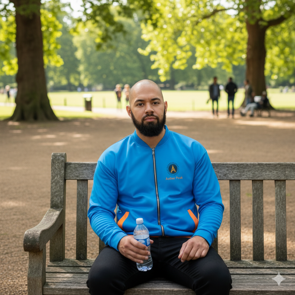 Aether Peak - Horizon Blue - Bomber Jacket