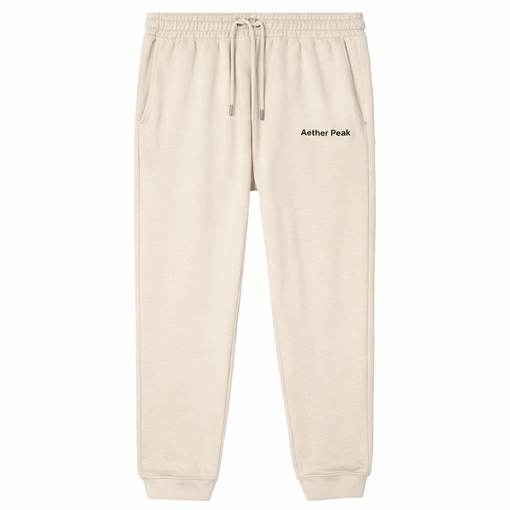 Aether Peak | The Zenith Organic Cotton Jogger | Desert Dust