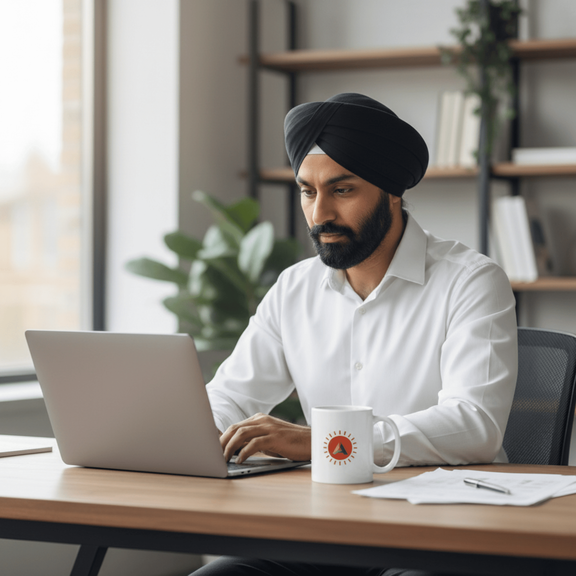 Aether Peak | Sunburst Glossy White Mug - aetherpeak.co.ukAether Peak | Sunburst Glossy White Mug