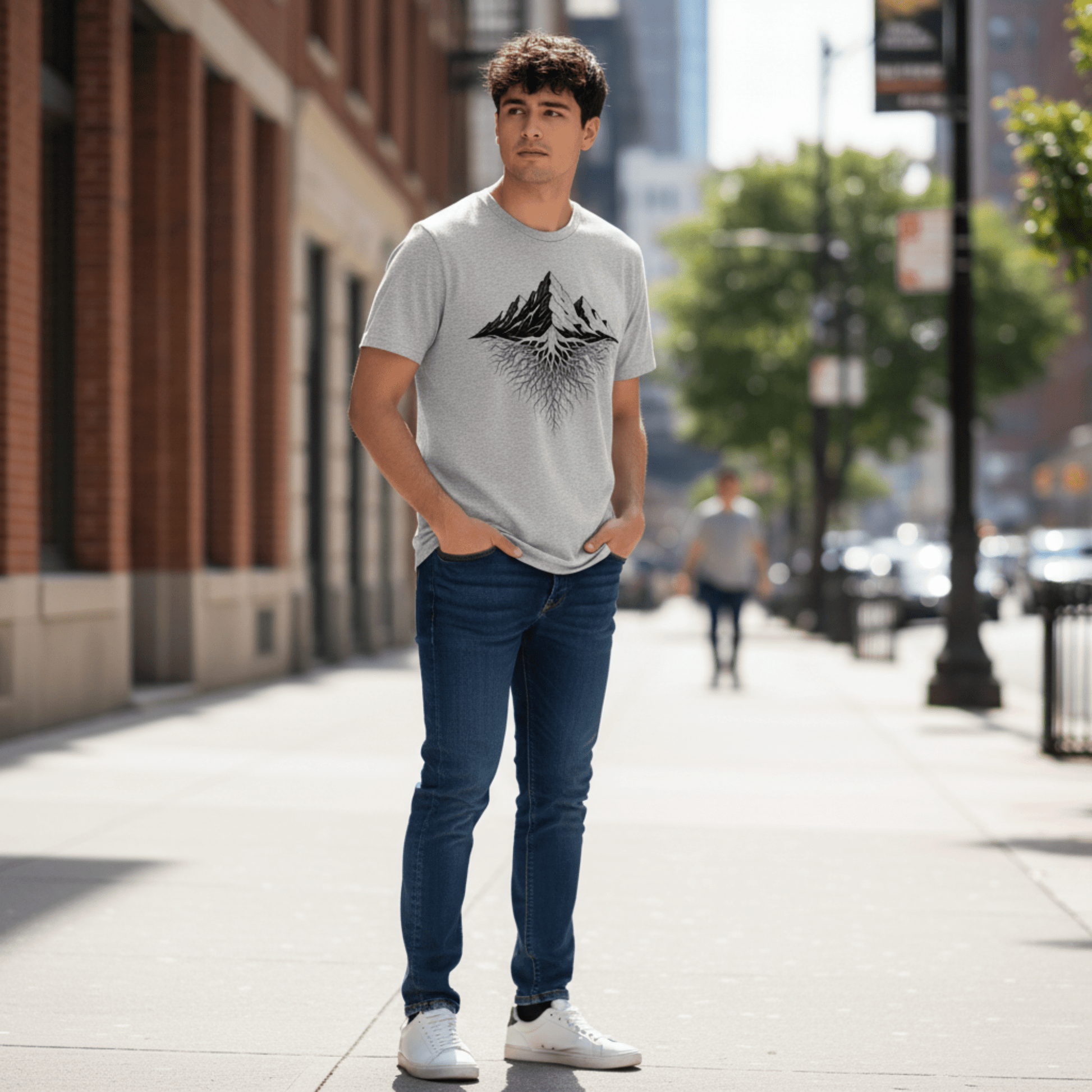 Aether Peak | The Roots Organic Cotton T-Shirt (Light) Organic Cotton T-Shirt