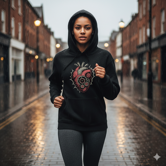 Aether Peak - Tick Tock Don't Stop - Oversized Hoodie