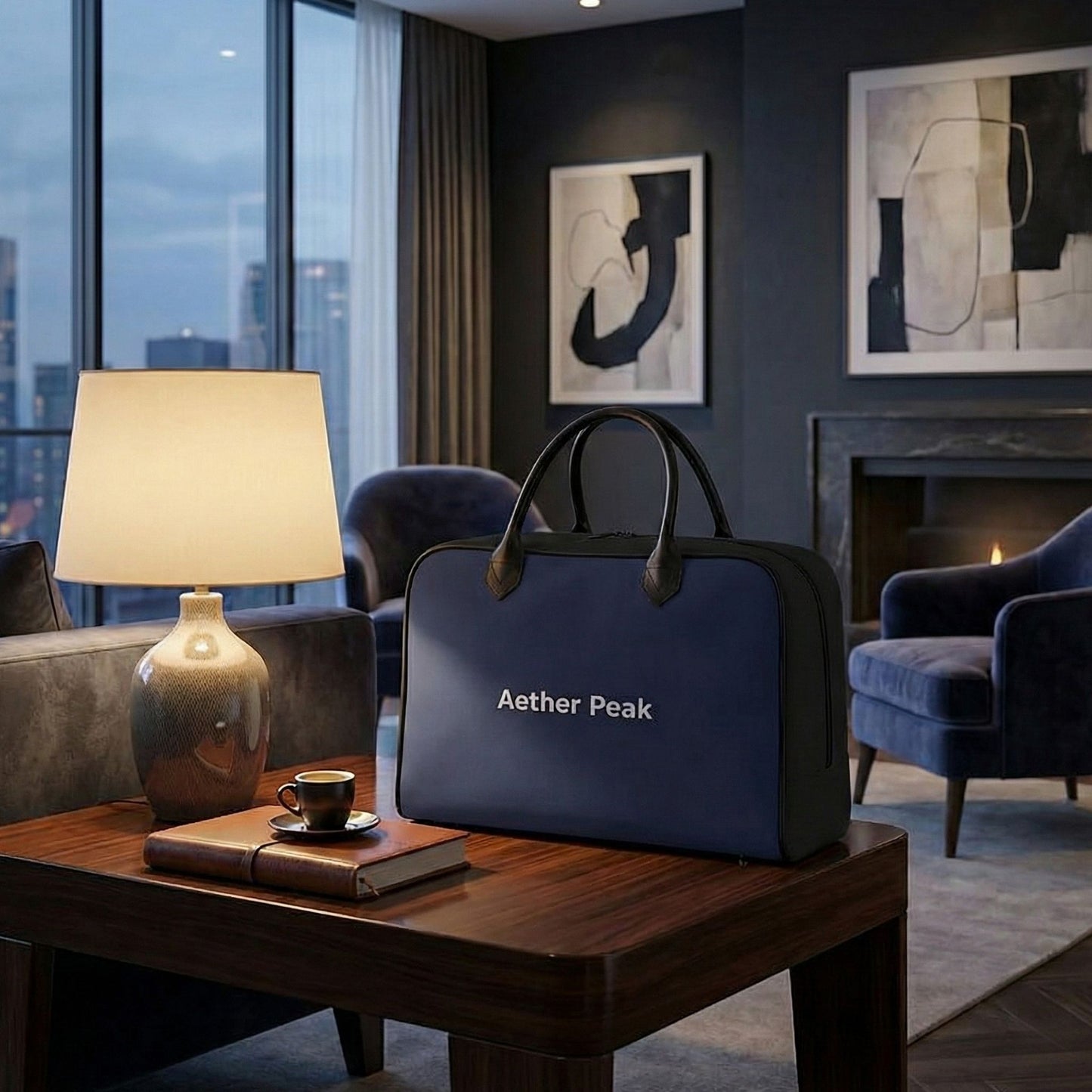 Aether Peak | The Zenith Weekender (Navy)