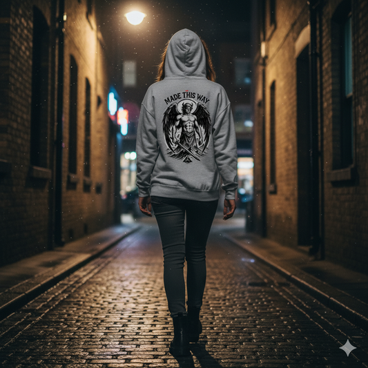 Made This Way - Fallen Halo - Heavy Blend Zip Hoodie