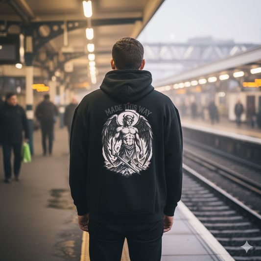 Made This Way - Fallen Halo - Heavy Blend Zip Hoodie