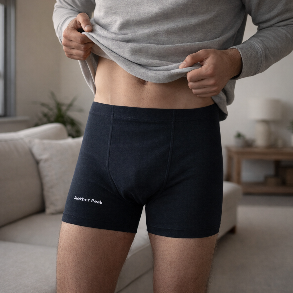 Aether Peak | The Zenith Organic Boxers | French Navy