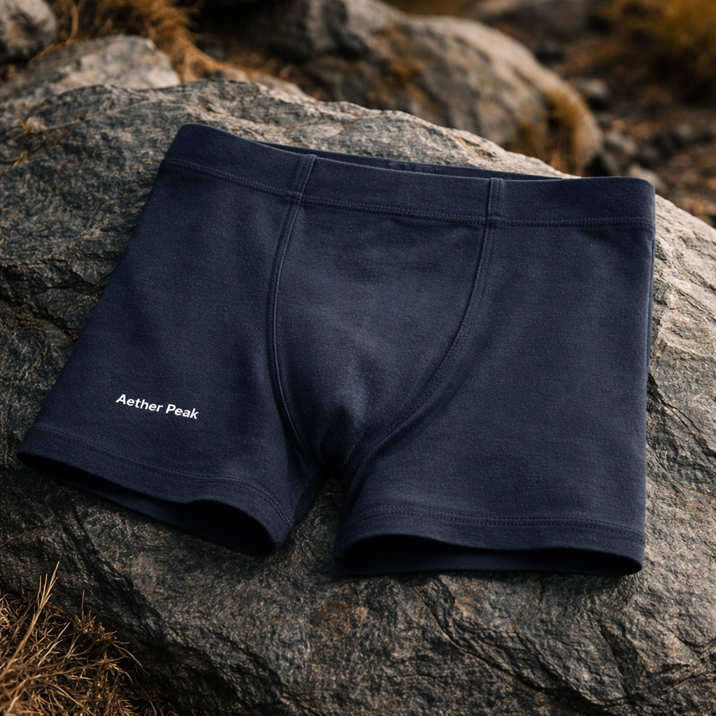 Aether Peak | The Zenith Organic Boxers | French Navy