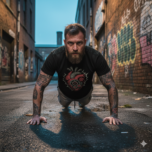 Aether Peak - Tick Tock Don't Stop - Organic Cotton Tee