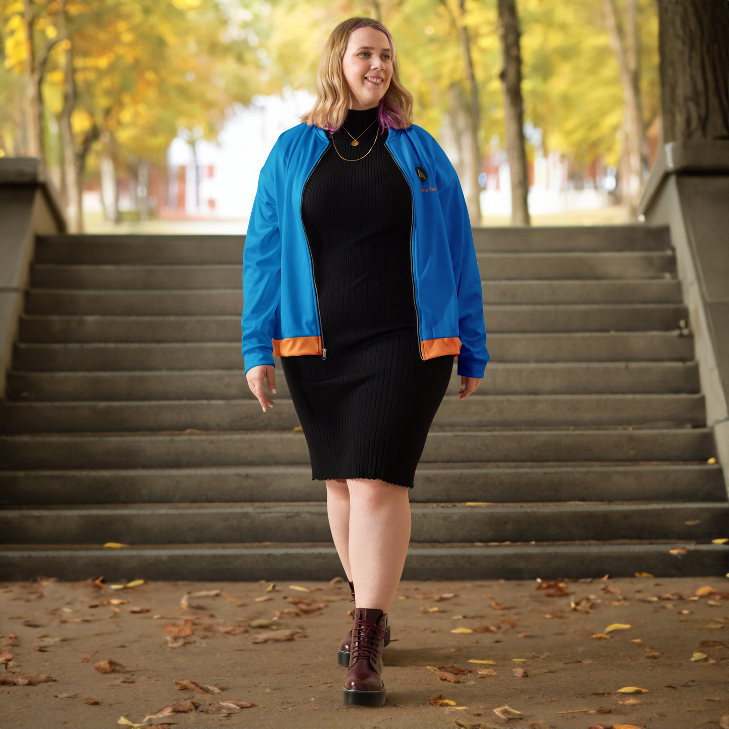 Aether Peak - Horizon Blue - Bomber Jacket