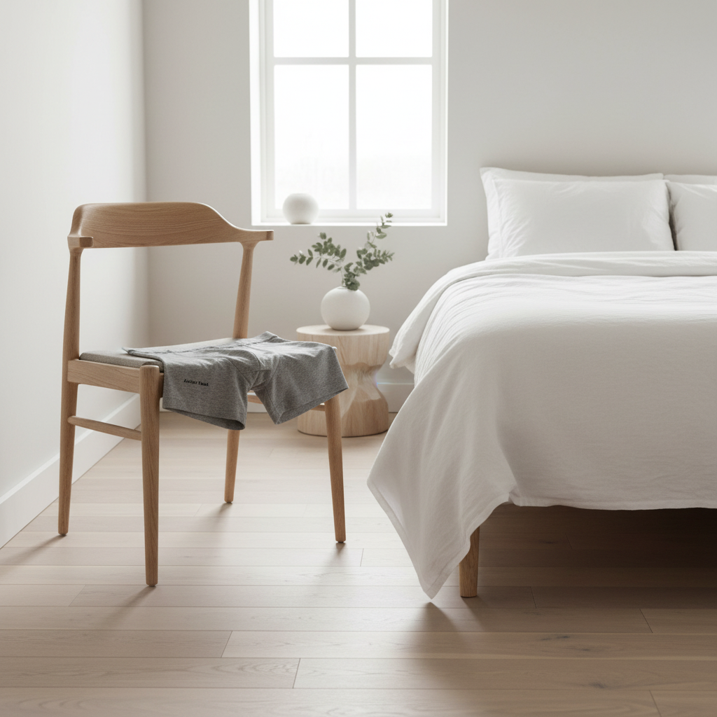 Aether Peak | The Zenith Organic Boxers | Heather Grey