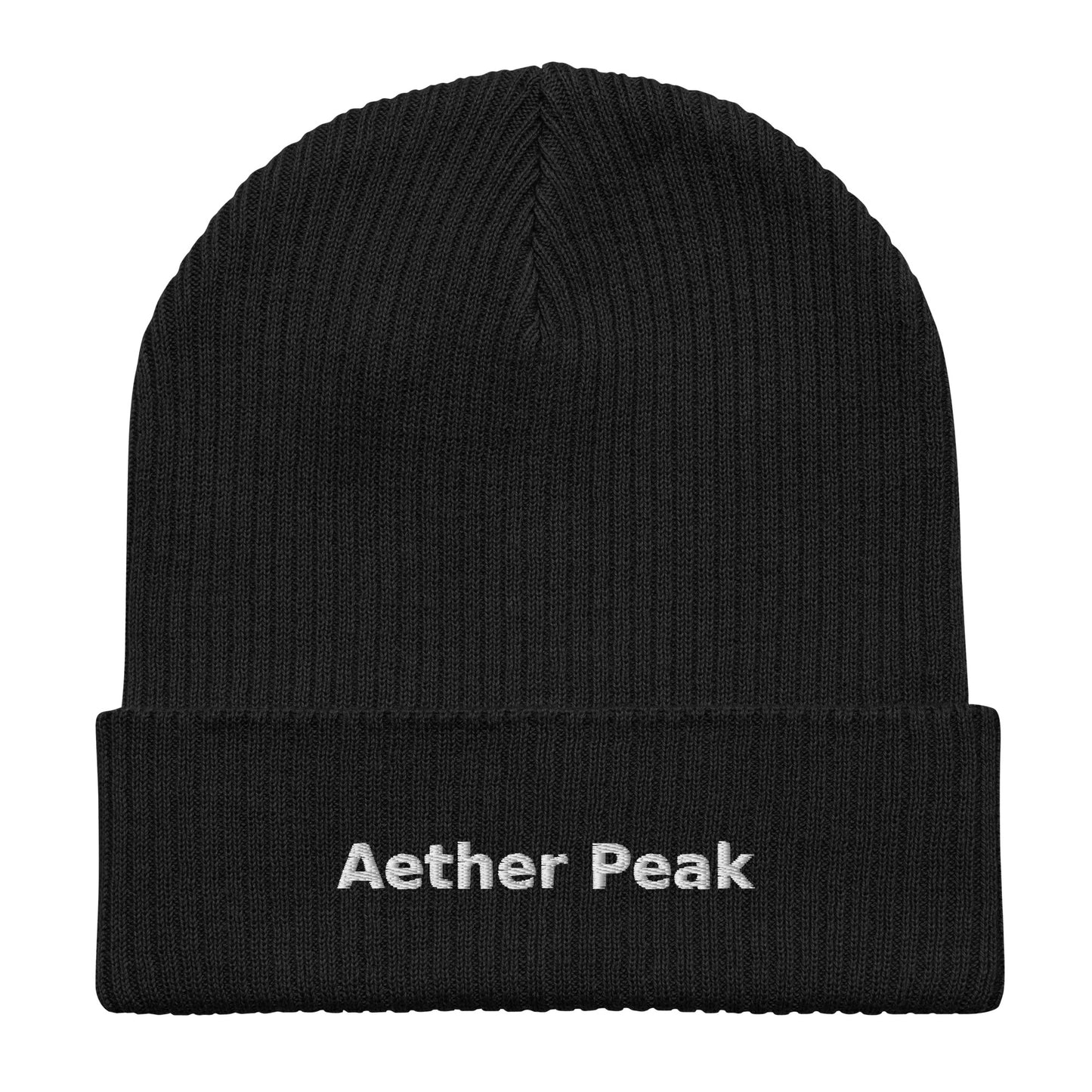 Aether Peak | The Zenith Organic Ribbed Beanie - aetherpeak.co.ukAether Peak | The Zenith Organic Ribbed Beanie