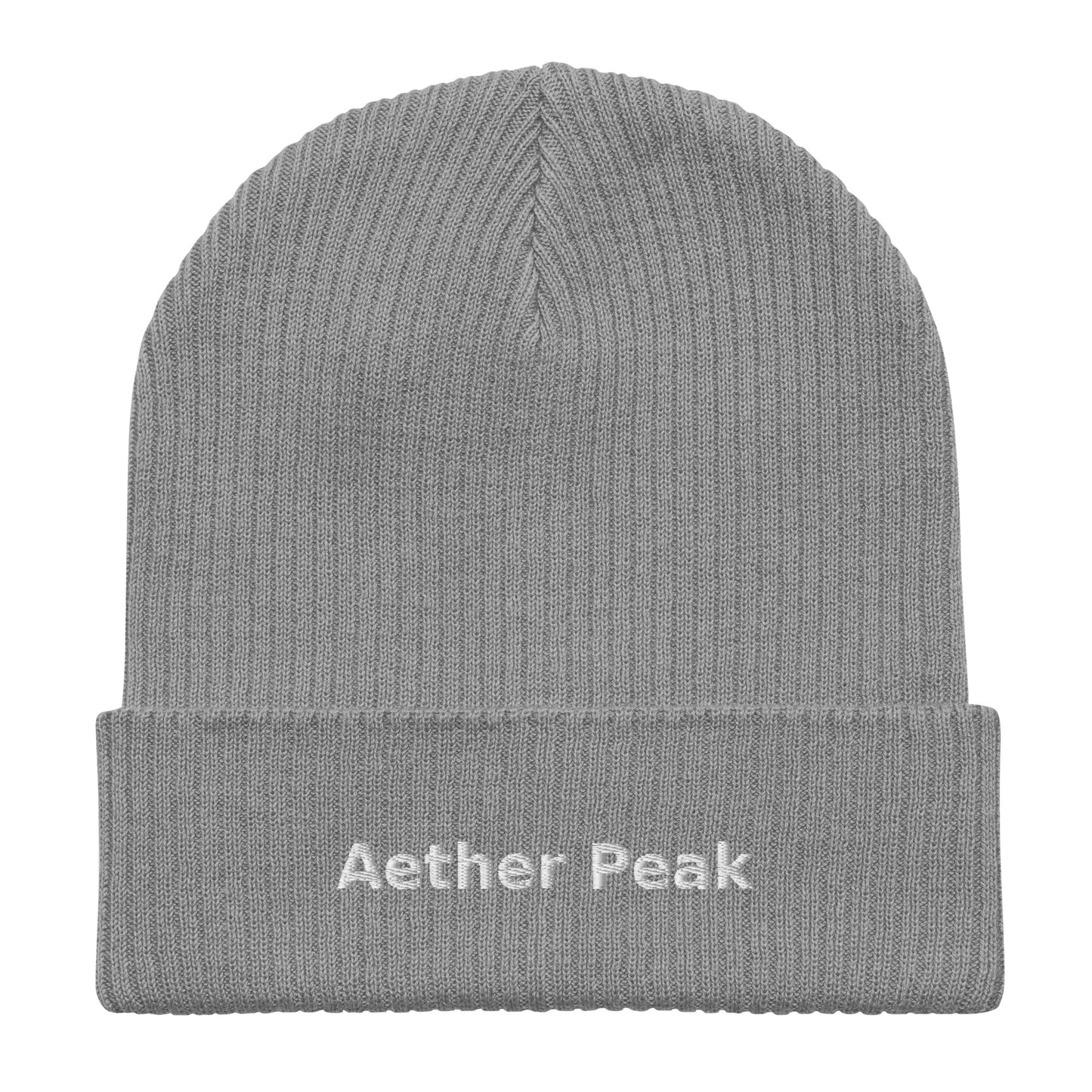 Aether Peak | The Zenith Organic Ribbed Beanie - aetherpeak.co.ukAether Peak | The Zenith Organic Ribbed Beanie