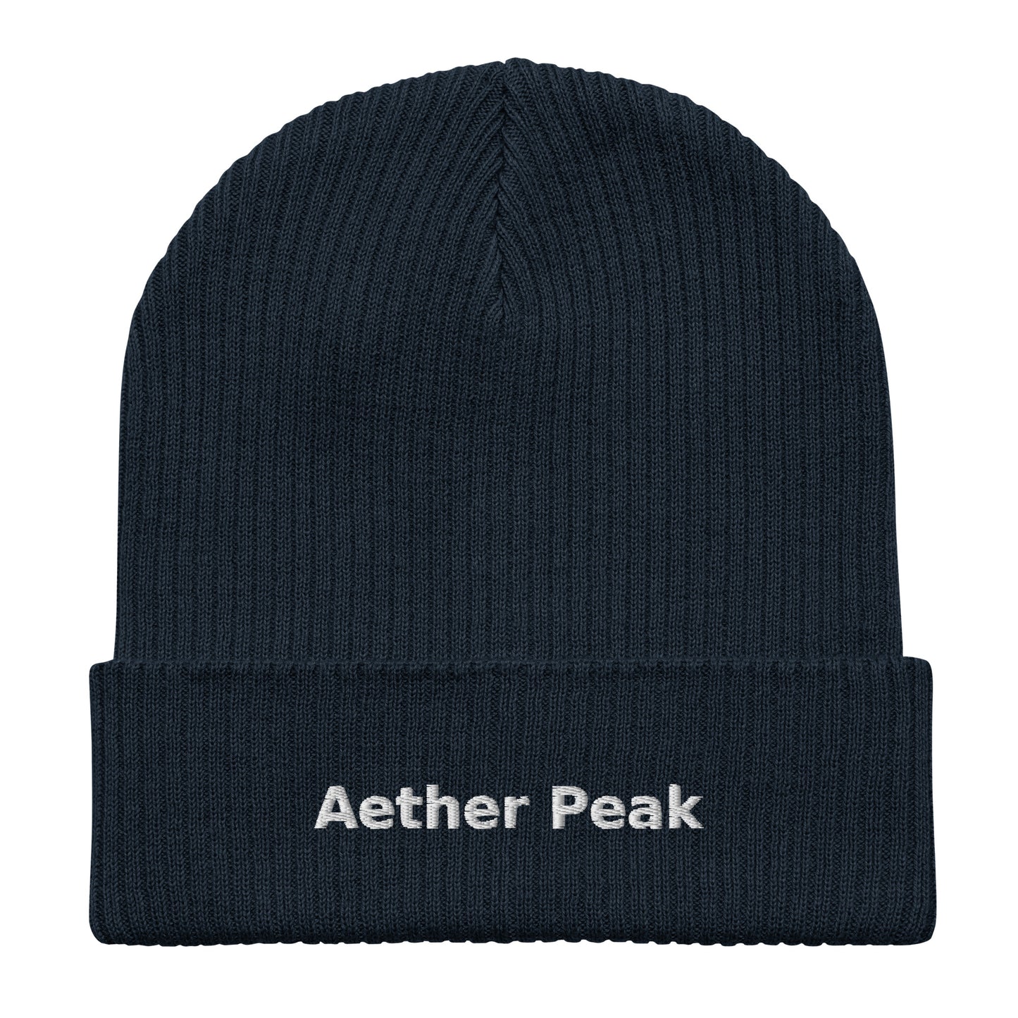 Aether Peak | The Zenith Organic Ribbed Beanie - aetherpeak.co.ukAether Peak | The Zenith Organic Ribbed Beanie