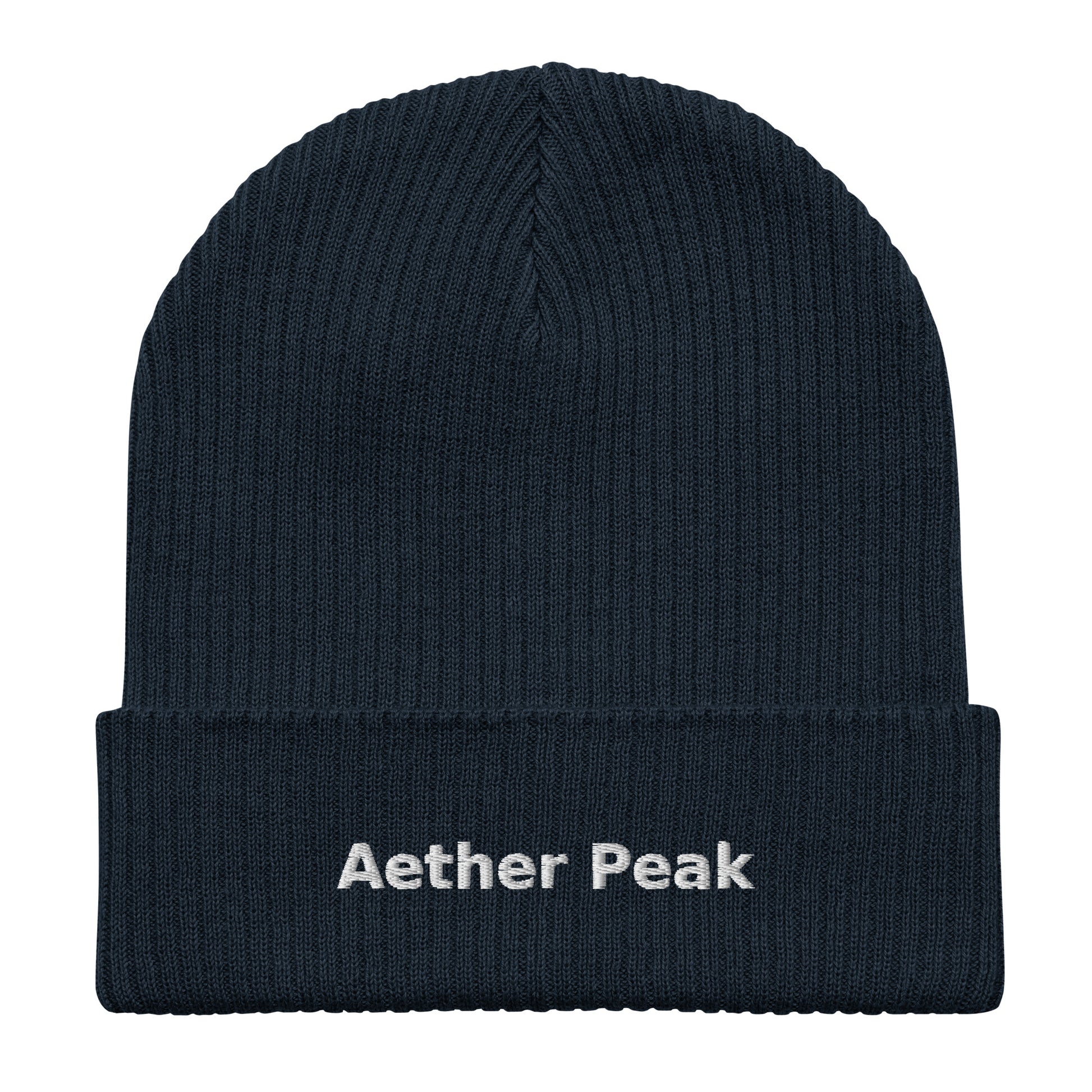 Aether Peak | The Zenith Organic Ribbed Beanie - aetherpeak.co.ukAether Peak | The Zenith Organic Ribbed Beanie