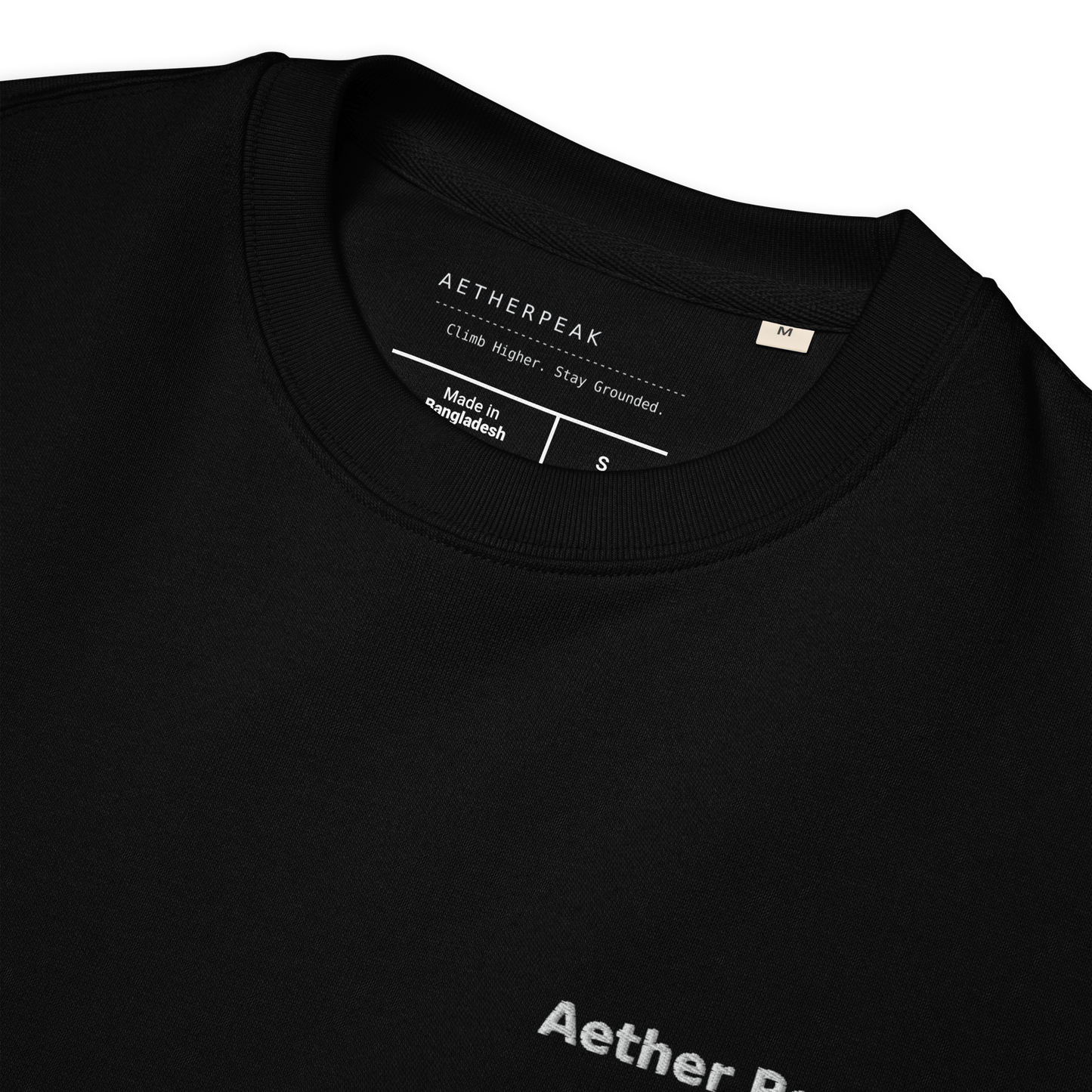 Aether Peak | The Zenith Eco Sweatshirt (Dark) - aetherpeak.co.ukAether Peak | The Zenith Eco Sweatshirt (Dark)