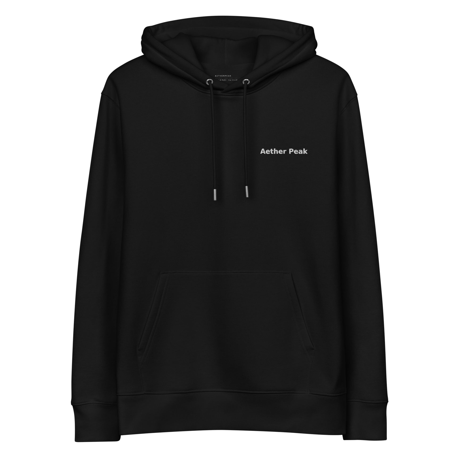 Aether Peak | The Zenith Essential Eco Hoodie (Dark) - aetherpeak.co.ukAether Peak | The Zenith Essential Eco Hoodie (Dark)