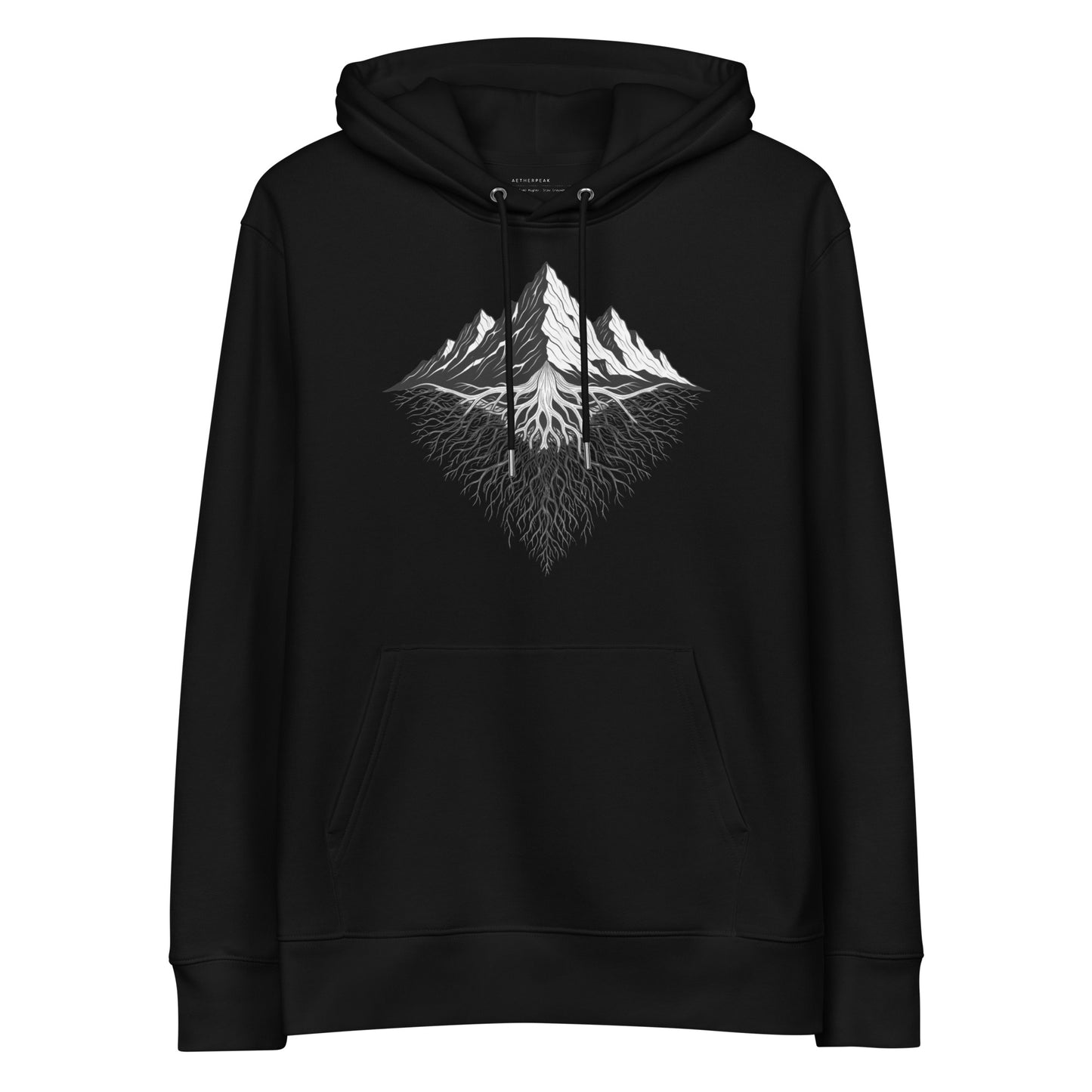 Aether Peak | The Roots Essential Eco Hoodie (Dark) - aetherpeak.co.ukAether Peak | The Roots Essential Eco Hoodie (Dark)