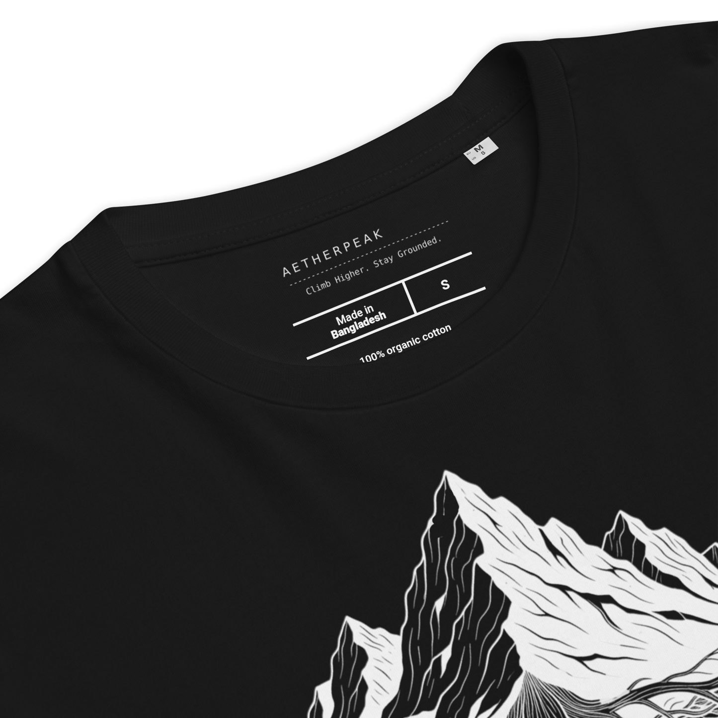 Aether Peak | The Roots Organic Cotton T-Shirt (Dark) - aetherpeak.co.ukAether Peak | The Roots Organic Cotton T-Shirt (Dark)