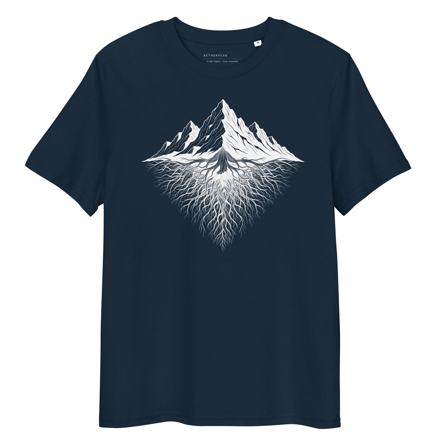 Aether Peak | The Roots Organic Cotton T-Shirt (Dark) - aetherpeak.co.ukAether Peak | The Roots Organic Cotton T-Shirt (Dark)