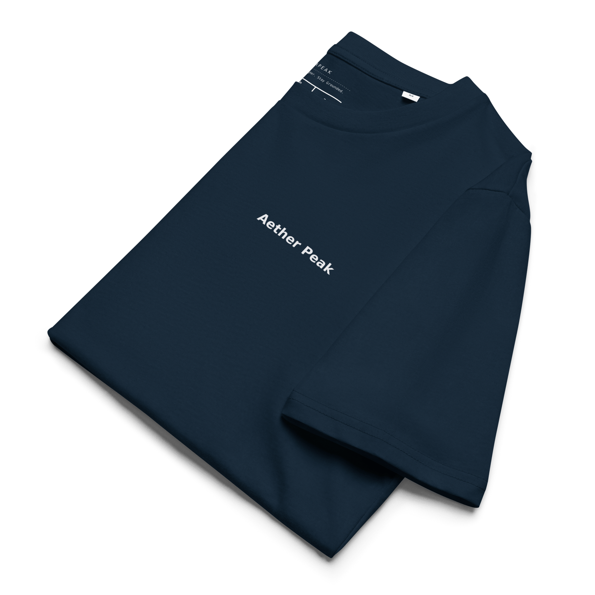 Aether Peak | The Zenith Organic Cotton T-Shirt (Dark) Organic Cotton T-Shirt