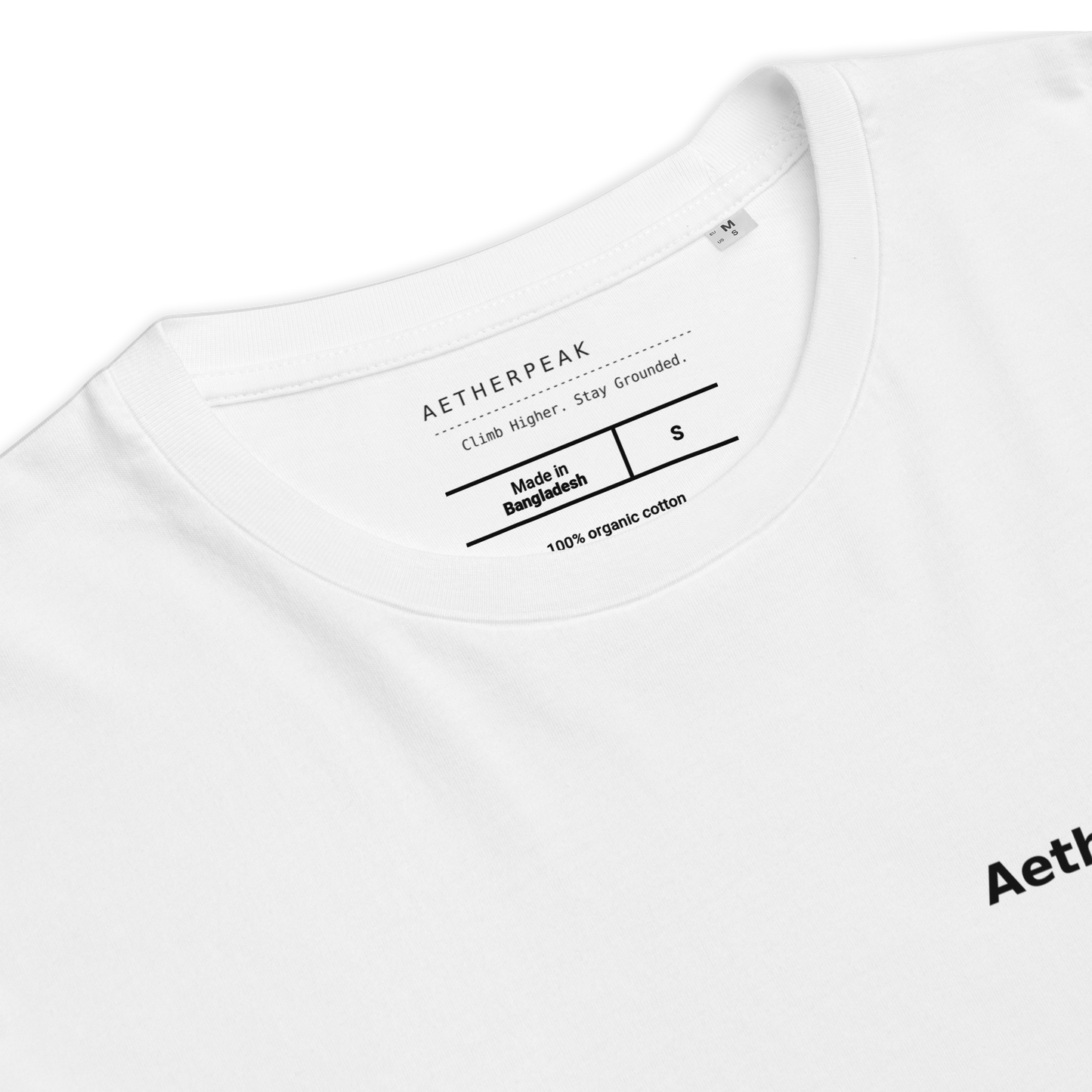 Aether Peak | The Zenith Organic Cotton T-Shirt (Light) Organic Cotton T-Shirt