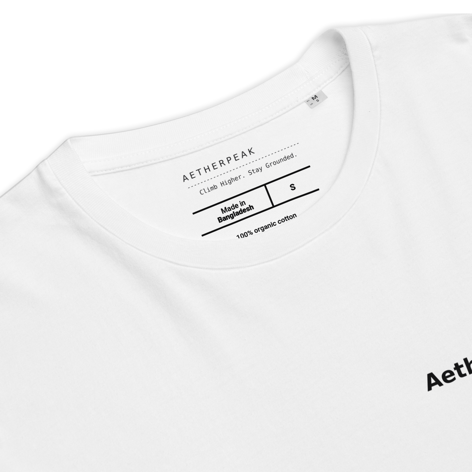 Aether Peak | The Zenith Organic Cotton T-Shirt (Light) Organic Cotton T-Shirt