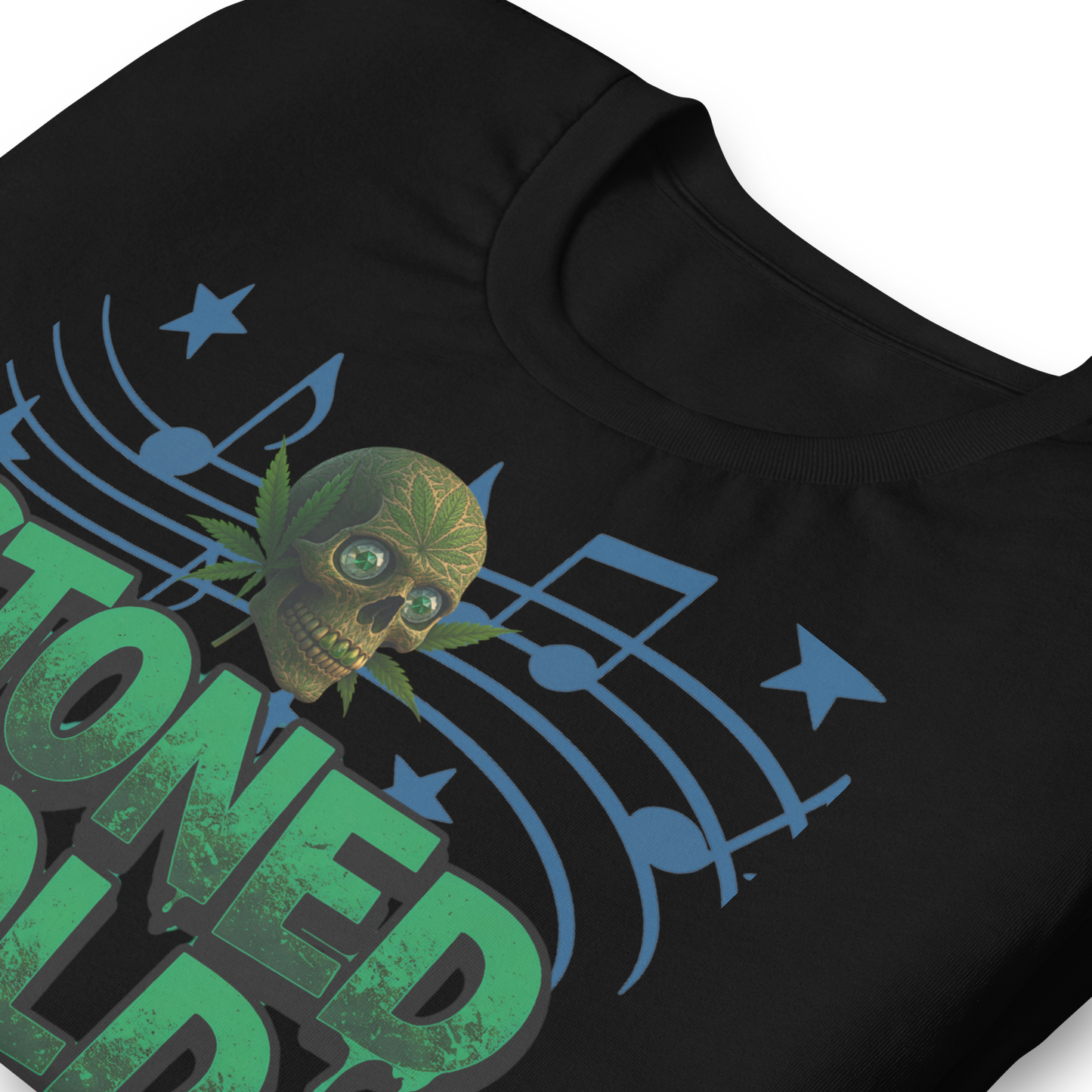 Blunted Beats - Stoned Cold - Black Ash - Cotton T-Shirt
